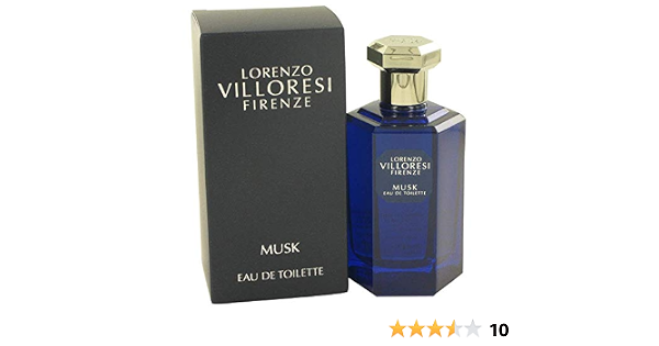 Amazon.com: Lorenzo Villoresi Firenze Almizcle EAU De Toilette EDT Spray  3.4 Oz. 100 Ml NIB : Belleza y Cuidado Personal
