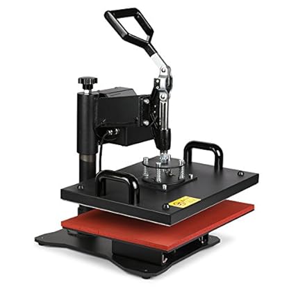 OrangeA Heat Press 5 in 1 Swing Away Heat Press Machine 1400W Hat Press 15X12Inch Heat Platen Multifunction Hat Mug Plate Cap (5 in 1 12X15Inch) - Image 10