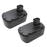 Turpow 2 Pack 2000mAh 18V Ni-MH BP91001 Replacement Battery Compatible with Earthwise CPS40008 CST00012 CHT10122 CB20018 18V Tools Replacement Battery