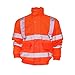 Yoko Mens Hi-Vis Bomber Jacket