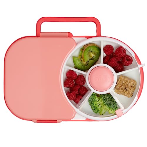 GoBe Kids Lunchbox with Detachable Snack Spinner Reusable Bento Style