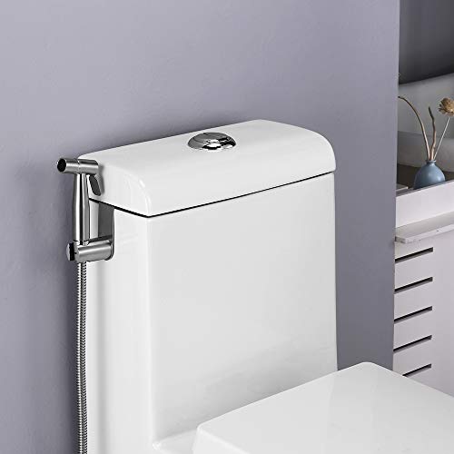 Ezelia High Pressure Fixed Shower Head, AntiLeak 9 Settings Rainfall