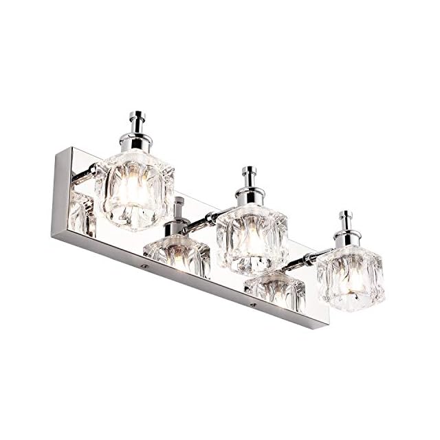 PRESDE Bathroom Vanity Lights Fixture Over Mirror 3 Lights LED Modern