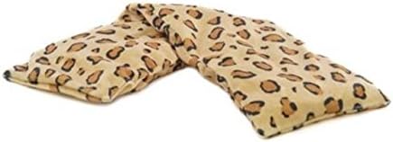 Luxurious Unscented Microwavable Heat Wheat Bag - Perfect for Aches and Pains (Leopard Print)