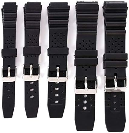 12-22mm Watch Bands Strap Butterfly Deployant Clasp Buckle Fashion Leather Black Brown Genitalsit-Watchstrap-Lins137