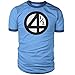 Scott Pilgrim 4 1/2 Ringer Shirt Blue