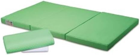 Amazon ヘルスウヘルスウェーブdcデラックスセット専用枕dcバージョン1付 トルマリン加工 このまま敷き布団として使える 三つ折り 寝返りしやすい 姿勢 から眠りの質を変える 夏冬両面機能 折りたたみマットレス オンライン通販