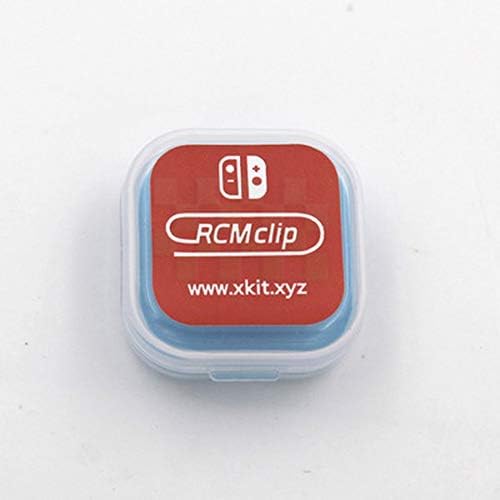 HGJVBFGH1 T003RCM Short Circuit Recovery Mode Plastic Jig Tool Clip for Nintendo Switch red