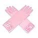 Tiaras and Crowns for Little Girls Princess Wands Gloves Pink Tiara and Necklace Set 4 Ps