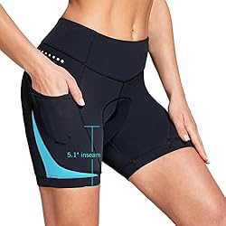 BALEAF Women's 4D Padded Bike Shorts Cycling