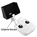Hobbypower Cellphone Mount Bracket Clamp for iPhone 5S 6 Plus DJI Phantom 2 Vision Plus FPV