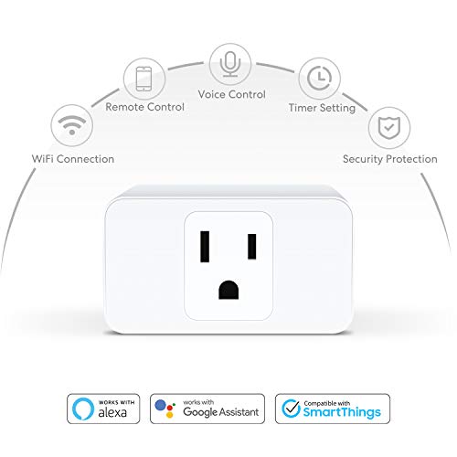 Meross Wi-Fi Smart Plug Mini, 15 Amp & Reliable Wi-Fi Connection, Support Alexa, Google Assistant, Remote Control, Timer… - Image 3