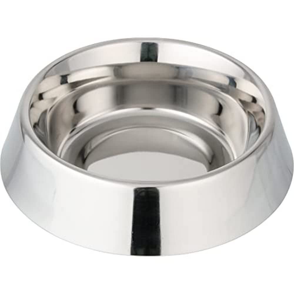 Fackelmann Stainless Steel Pet Feeding Dish, 7-Inch