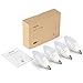 Albrillo E12 Bulbs, Candelabra LED Bulbs 60 Watt Equivalent, Daylight White LED Chandelier Bulbs, Candelabra Base, Non-Dimmable LED Lamp, 4 Pack