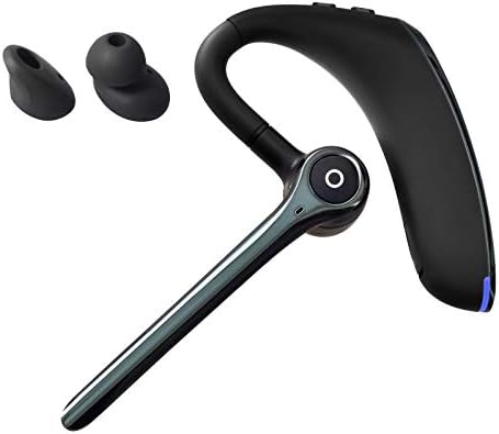 Bluetooth Headset,Wireless Bluetooth Earpiece Earphone with Noise Cancelling Earbuds Mic,V5.1 for iPhone Android Cell Phones Driving/Business/Office/Trucker