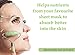 Real Jade Roller for Face Massage | Face Roller Massager + Eye Cupping Set + Anti Aging Advice eBook | Facial Skin Lymphatic Drainage Stone Jade Rolling | 100% Natural Therapy for Wrinkles