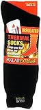 Men's Polar Extreme Moisture Wicking Insulated Thermal Socks in 4 Great Colors