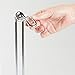 iDesign Classico Swivel Paper Towel Holder for Kitchen Countertops - Chrome