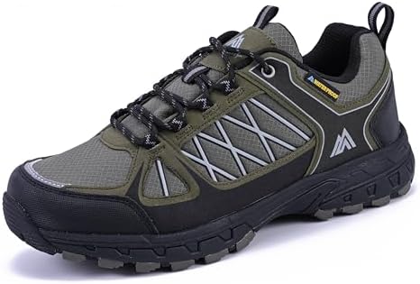 Amazon.com | RAX Men's Lightweight Trekking Hiking Shoes(Black 8