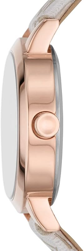 Reloj para mujer Soho, movimiento de tres manecillas, caja de acero rosa dorado de 28 mm con correa de acero, NY6605SET