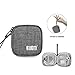 BUBM Earbud Case Carrying Case for Earphone/Earpods/Earbuds Charger Change Purse Protective Travel Pouch Cute Bag Box Portable for Accessories Carrying Bags(Grey)