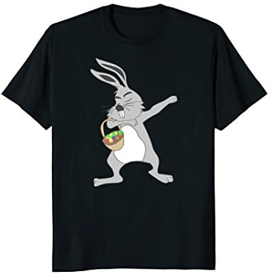 Dabbing Easter Bunny Holiday Gift T-Shirt