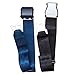 Airplane Seatbelt Extenders Premium 2 Pack for All Airlines | Type A Universal | Type B Southwest | Upgraded Colors & Bonus Felt Travel Case Zipper Pouch for Safe Discreet Storage | by journeyxl