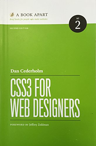 CSS3 For Web Designers 1937557200 Book Cover
