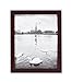 Golden State Art, Mahogany Photo Wood Collage Frame with Real Glass (8x10)