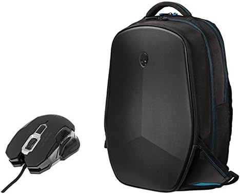 Manhattan KIT1ICI64MBP20 Black Wired Optical Gaming Mouse and 15.6" Alien Ware Vindicator 2.0 Backpack, Pack of 2