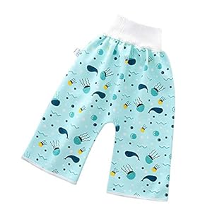 2020 Nieuwe Comfortabele kinderluierrok Shorts 2 in 1 Waterdichte Lekvrije Cartoon Hoge Taille Buikbeschermende Broek…