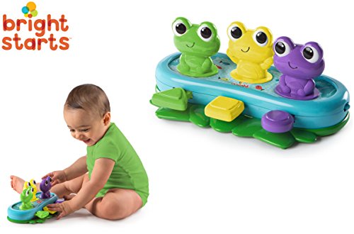 Bright Starts – BOB & GIGGLE FROGS – 6 Fun Melodies and Silly Sounds
