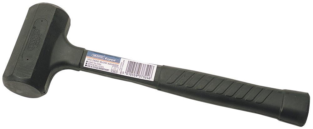 Draper 37324 Expert Dead Blow Hammer, 1Kg , Blue