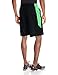 Under Armour Men's Raid 10-inch Workout Gym Shorts , Black (014)/Arena Green , X-Large