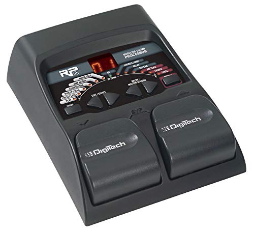 Digitech RP55 Guitar Multi-Effects Processor Bundle with Dunlop Pick Pack and 9V Adapter