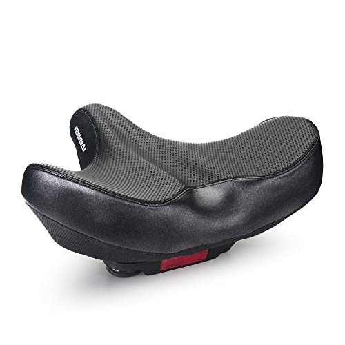 LINGMAI Comfortable Exercise Bike Seat for Men and Women,Oversize