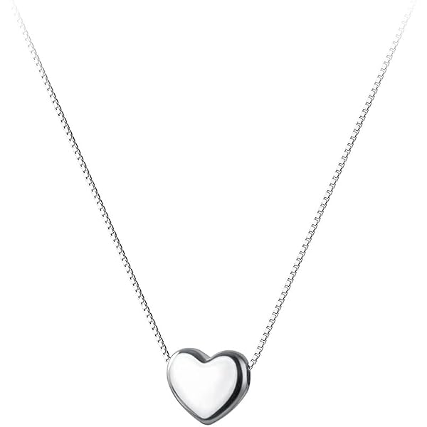 DAOCHONG Sterling Silver Choker Necklace - Celtic Witches Knot Y Necklace, Adjustable 14/17"+2"