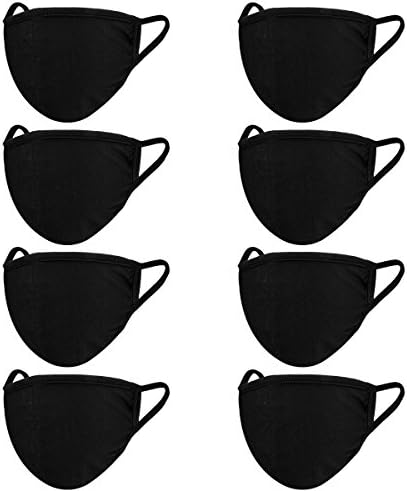 Supoo 8 Pack Cotton Mouth Masks Anti-dust Face Masks Dustproof Mouth Masks Facial Masks Windproof Mask