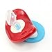 cnomg Cute Funny Silicone Teether Orthodontic Soother Nipples Baby Pacifiers Red Lips
