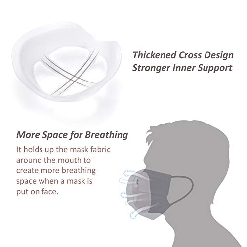 Silicone Mask Bracket for Cloth Mask Inner Support Frame Face Mask Cage