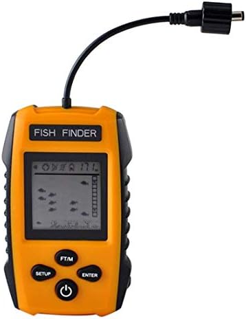 Fish finder Outdoor Simple Portable Wired with Sonar Sensor Transducer and LCD Dispaly interesting