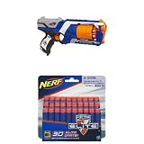 Nerf N-Strike Elite: Strongarm Blaster and Dart Refill Pack Bundle