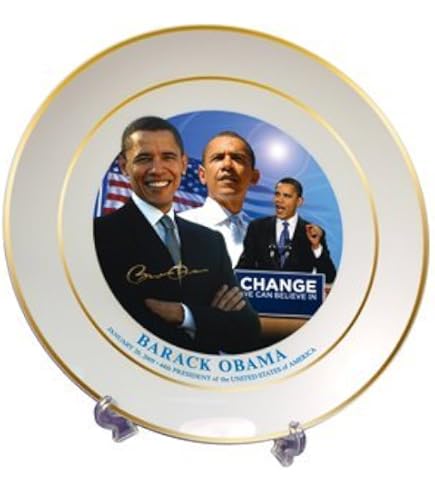 Amazon.com: DM Barack Obama 8-inch Ceramic Presidential Decorative