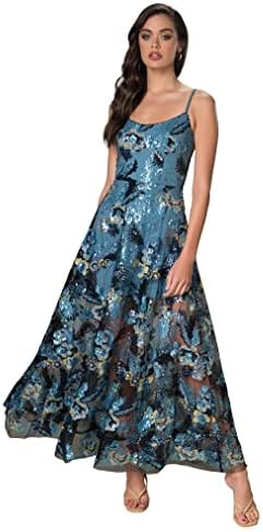 dress the population blue melina lace maxi Dress The Population Melina Lace Long Maxi Dress Blue Size Womens Small NEW NWT