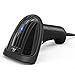 TaoTronics Barcode Scanner Handheld USB Barcode Scanner 1D Laser Wired Bar Code Reader for Computer, Fast and Precise Scan Support Windows/Mac OS/Linux for Inventory Management