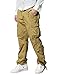 Match Men's Wild Cargo Pants #3357(Khaki,38)
