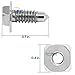 PartsBroz 279393 Dryer Terminal Block Screws (3-Pcs) - Compatible with Whirlpool Kenmore Maytag Dryer Screws for Dryer Cord - Replaces PS334188 AP3020386 Dryer Cord Screws Replacement