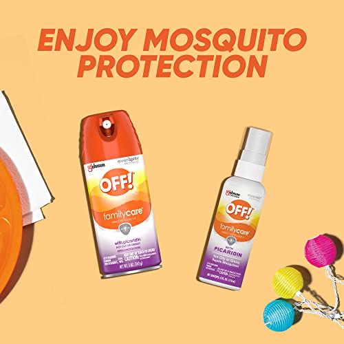 OFF! FamilyCare Insect & Mosquito Repellent Spritz, Bug Spray Made with