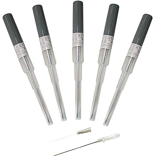 Nose Sternum Ear Body Piercing Needles/IV Catheter Needles-Beach Body Art Supply IV Needle Piercing Needles Kit Piercing IV Needles With Catheter Body Piercing Needle IV Kit 16G Gauge 10Pcs - Thumbnail 7