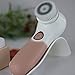 Daisi Electric Facial Cleansing Spin Brush | 2 Settings: Daily Cleansing & Deep Exfoliating | Removes Make-up, Oil & Dead Skin | Portable & Waterproof Face Brush